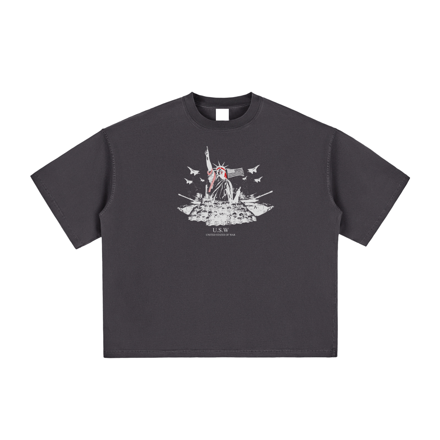 [u.s.w].black tee