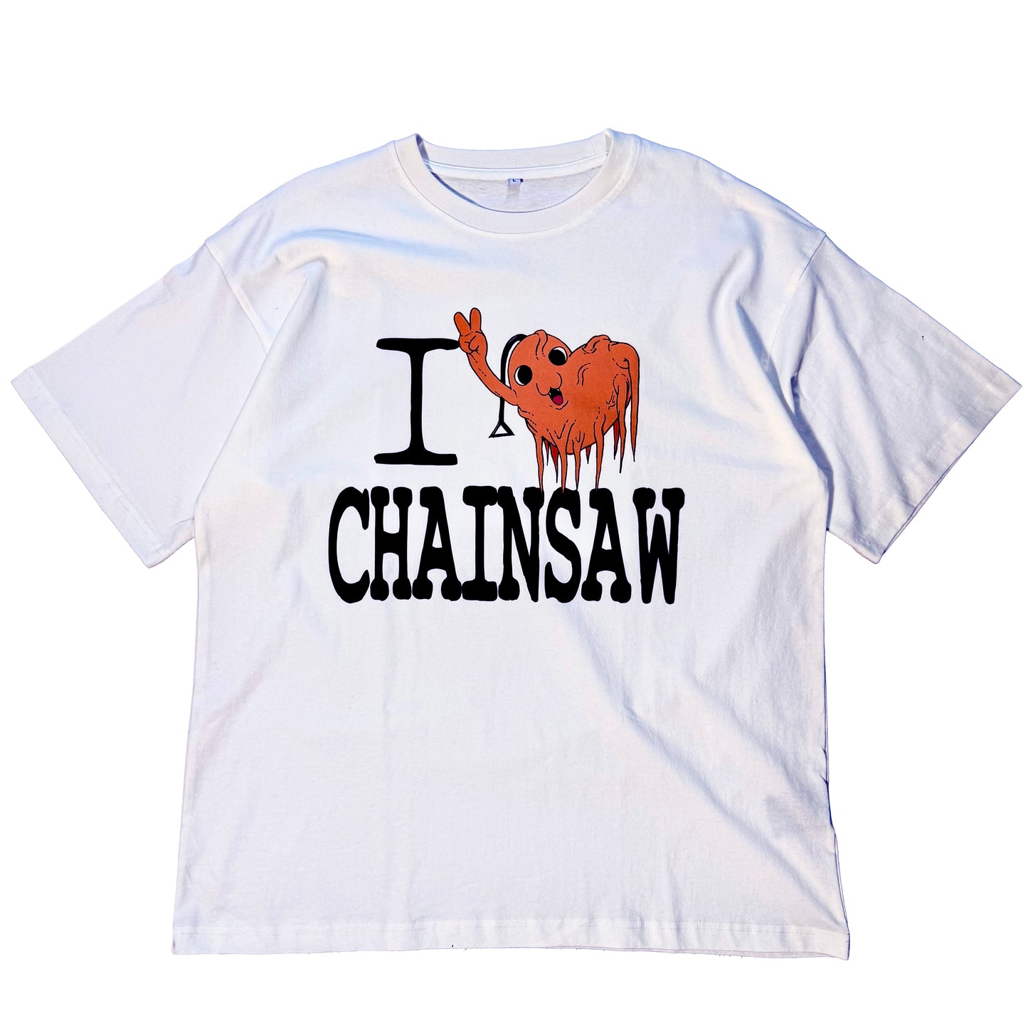 [I <3 CHAINSAW] tee